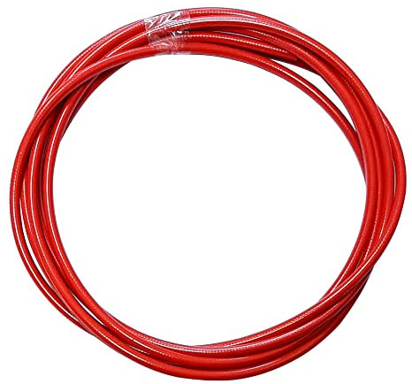 GAINE DE FREIN VELO CYCLE Ø5MM 3M UNIVERSEL VTT ROUTE VILLE INSERT CABLE PERFORMANCE (rouge)