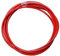GAINE DE FREIN VELO CYCLE Ø5MM 3M UNIVERSEL VTT ROUTE VILLE INSERT CABLE PERFORMANCE (rouge)