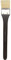 Artway 2 Flat Paint Brush - Long Handle - Hog Hair