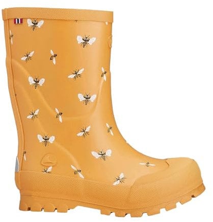Viking Jolly Print, Stivali da Pioggia Unisex - Bambini e ragazzi, Giallo Yellow Black, 36 EU