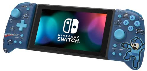 HORI - Controlador Split Pad Pro (Mega Man) - Licencia oficial (Nintendo Switch)