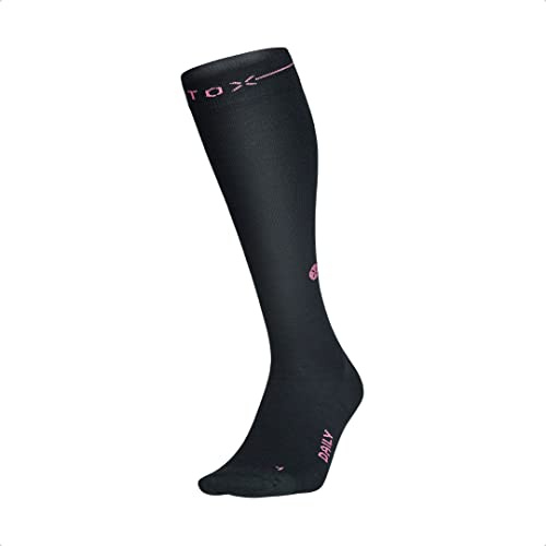 STOX Energy Socks Everyday Kompressionsstrümpfe Damen, Merino Socken | Stützstrümpfe Klasse 2, Compression Socks Women, Medizinische Kniestrümpfe, Thrombosestrümpfe, Kompressionssocken, Nahtlos