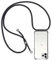ZYIMOU für iPhone 11 Pro Hülle mit Band, Handyhülle iPhone 11 Pro Handyband Hülle mit Kette Schutzhülle Kordel zum Umhängen Transparent Weich TPU Silikon Bumper, Schwarz