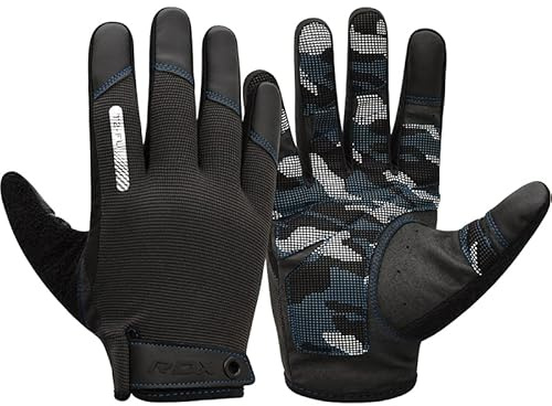 RDX Gym Training Gloves T2 Full Blue-XL