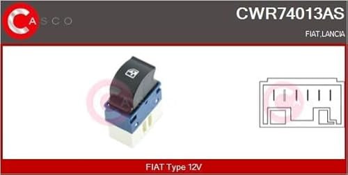 Casco CWR74013AS Schalter Glasheber Fca