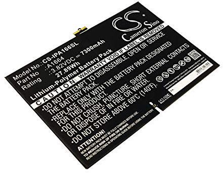 Cameron Sino - Batería para A1673, A1674, A1675, iPad 10.2, iPad 10.2 2019, iPad 10.2 7th gen, iPad 6.3, iPad 6.4, iPad Pro 9.7