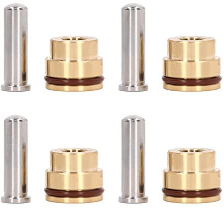 4 Pcs Excavator Control Valve Handle, Joystick Pusher Pilot Valve Joystick Hydraulic Button Warhead Handle for R225 7