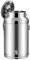 RCYF 5L/9L/14L Seal Milk Transport Can Stainless Steel Milk Bucket Wine Pail Barrel with Faucet Spigot - Water Tote Jug Liquid Container Tea Canister Dairy Pot/Siliver / 9L