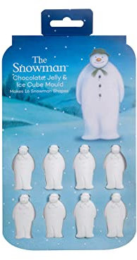 The Snowman Chocolate, Jelly & ICE Cubes Mould (16 Cups)