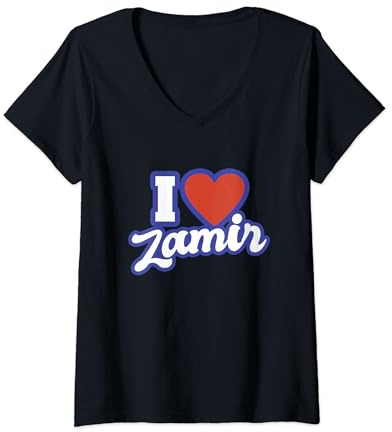 Amo Zamir Maglietta con Collo a V