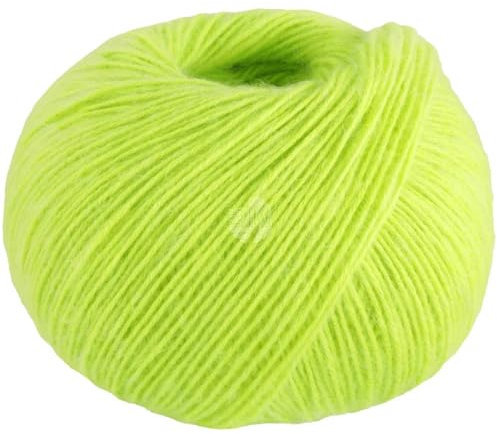 LANA GROSSA Ecopuno | Edle Netzgarnstruktur aus Baumwolle gefüllt mit Merino/Alpaka | Handstrickgarn aus 17% Schurwolle & 11% Alpaka Wolle | 50g Wolle zum Stricken & Häkeln | 215m Garn FB 96