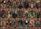 BUHAH Tarot Cards Puzzle Halloween Spooky Witchy Goth 1000 Pieces Scary Skull Art Jigsaw Puzzle Holiday Collage As Family Game