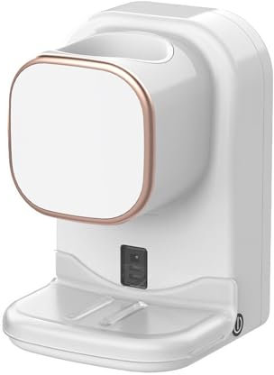 Ruspela Automatic Toothpaste Dispenser, Wall Mounted Auto Electric Toothpaste Dispenser with Sensor Hands Free Toothpaste Squeezer for Bathroom Shower Children Adults
