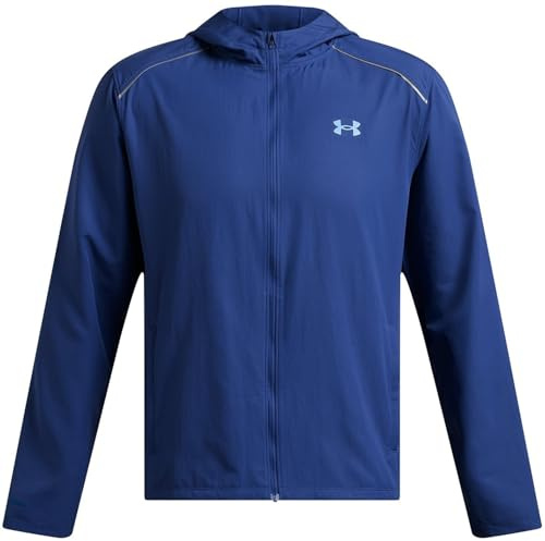 Under Armour Mens STORM RUN HOODED JACKET Blue XL