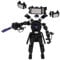 Titan Speaker Man, Upgraded Titan Cameraman, Drillman & Clockman - Building Block Set for Fans & Collectors (678B)