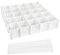 adorbox Schubladen Organizer 16-teilig Verstellbar für Küche, Schrank, Schreibtisch & Bad