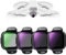 NEEWER ND Filter Set kompatibel mit DJI Flip Drone (4er Pack) ND16 ND64 ND256 CPL Polfilter, Snap On mehrfach beschichtetes optisches HD Glas, Graufilter zirkularer Polarisationsfilter Zubehör, FL-N33