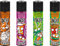 Clipper Feuerzeug 4er Set (Best Friends)
