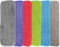 Mokaskaidj 6 Piezas Recambio Mopa, 41×14.5cm Microfibra de Repuesto para Mopa, Recambios de Mopa Lavables y Reutilizables (Multicolor) para Limpieza de Pisos Azulejos