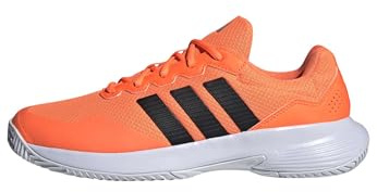 adidas Herren GAMECOURT 2 Tennis Shoes, Lucid Orange/core Black/Silver met., 41 1/3 EU