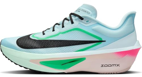 Nike Zoom Fly 6 Straßenlaufschuh Für Herren, Glacier Ice/Black-Hyper Pink-Green Shock, FN8454-402, 49.5 EU (15 US)
