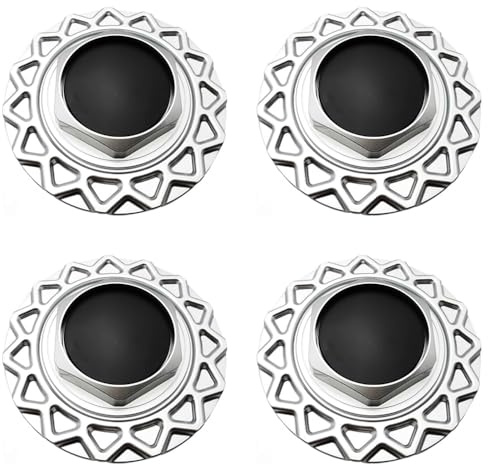 JINGXINXUE 4 Stück Nabendeckel Radnabenkappen für BMW E30 318i 325e 325i 14inch 1988-1991, Felgendeckel Radnabenabdeckung ABS Radnabendeckel Radnaben Caps Felgenkappen