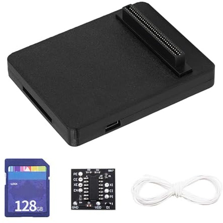 Easy Installation Optical Drive Emulators Printed Case with 32GB / 64GB / 128GB Memory Card Optical Drive Emulators Set Gaming Accessories