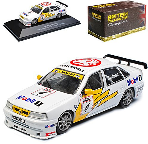 Atlas Vauxhall Cavalier MKIII Baugleich Opel Vectra A BTCC Champion 1988-1995 mit Sockel 1/43 Modell Auto