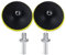 OxoxO 5-Inch/125mm Hook & Loop Backing Pad Orbital Sander Polisher Sanding Pad M14 Drill Adapter (2-Pack)