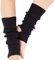 Vellette Damen Bein Stulpen warme Beinstulpen Strick-Stulpe Beinwarmer Stulpen Legwarmer Grobstrickstulpen Winter Lange WarmeSocken 1 Paar