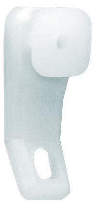 Swish Ultraglyde Steel Extendable Corded HO Track (White, HO Scale, Toy Vehicle Track) with Fittings and Ultraglyde Gliders (pk 10)