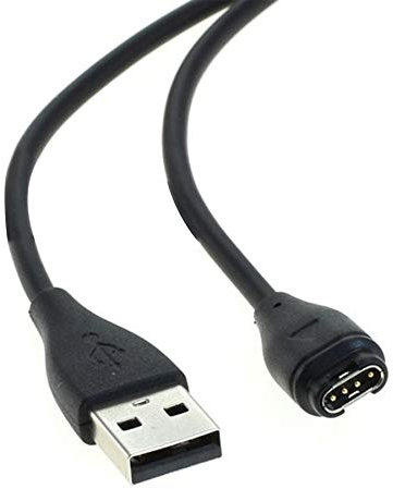 mtb more energy Câble de charge et de données USB compatible avec Garmin Fenix 5, 6 / Forerunner 45(S), 245, 935, 945 / Approach S10, S40... et autres - Câble de charge de rechange