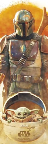 Erik Poster/Türposter Star Wars The Mandalorian Baby Yoda