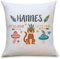 OWLBOOK Geburtskissen Tiger Boho Flauschiges Kissen mit Namen und Geburtsdaten Geschenke Geschenkideen zur Geburt Baby Kind Mädchen Junge zum Geburtstag