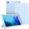 Fintie Funda Compatible con Samsung Galaxy Tab A7 10.4 (2022/2020) - Trasera Transparente Mate Carcasa Ligera con Auto-Reposo/Activación, Azul Claro