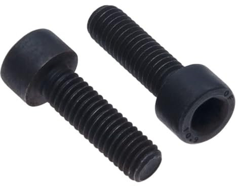 Zylinder Hex Kopfschrauben M6X16 (Packung mit 10 Stück) Stahlsorte 10.9 Hexagon Steckdose Inbusschlüssel Schraube Faden Verbindungselemente Zylindrisch Schwerlast Zertifizierter DIN912 (6mm x 16mm)