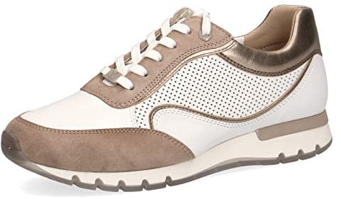 CAPRICE 9-9-23761-28, Scarpe da Ginnastica Donna, Wht Rose Gold, 39 EU