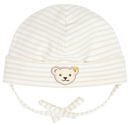 Steiff Unisex Baby Basic Bommel Beanie-Mütze, Wind Chime, 37