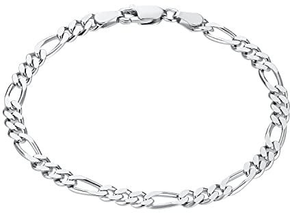 Amor Armband 925 Sterling Silber Herren Armschmuck, 19 cm, Silber, Kommt in Schmuck Geschenk Box, 2017878