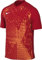 NIKE Herren M NK DF PRCSN VI JSY SS T-Shirt, University Red/Bright Citrus/White, 2XL