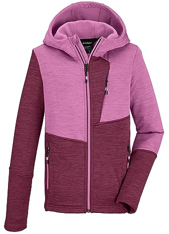 killtec Mädchen Kow 165 Grls Flx Jckt Übergangsjacke Powerstretchjacke Mit Kapuze, Rosa, 164 EU