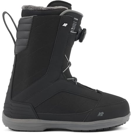 K2 - Snowboardstiefel Raider Schwarz Herren – Größe 41,5 – Schwarz