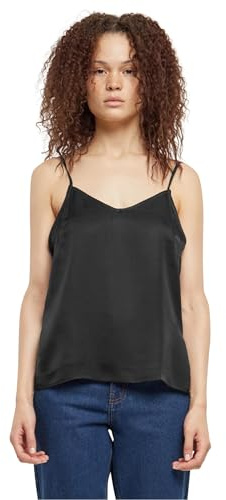 Urban Classics Damen Unterhemd Ladies Viscose Satin Slip Top, Satin Top für Frauen, aus 100% Viskose, Größen XS-5XL