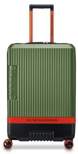 JEEP - JH001A - Valigia rigida 75 cm x 50 cm x 32 cm - 104 L - Verde
