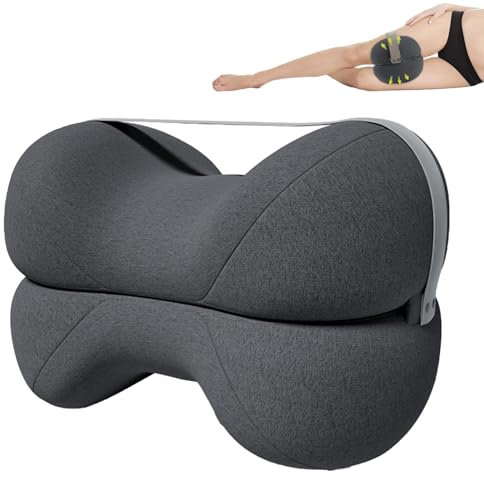 Takluu Foam-Beinkissen, Seitenschläferkissen für Beine, Beinkissen zum Seitenschlafen, Kniestützkissen, waschbarer Bezug, Beinpositionierungskissen für Schwangerschaft, Wirbelsäulenausrichtung,