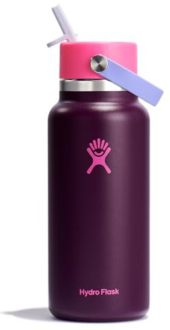 Hydro Flask 32 Oz Wide Flex Straw Cap Sugarplum