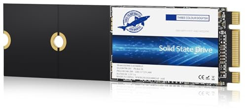 Dogfish M.2 2280 Sata SSD 1TB Ngff Internal Solid State Drive High Performance Hard Drive for Desktop Laptop SATA III 6Gb/s SSD (1TB, M.2 2280)