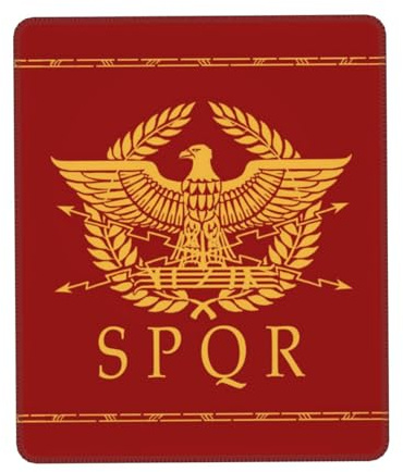 Tapis De Souris Gaming, Drapeau De l'empire Romain Tapis De Souris Antidérapante Tapis De Souris Gamer Base en Caoutchouc Souris De Bureau pour Souris Bureau 25X30Cm