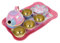 DIKACA Develop Skills Unicorn Tea Set and Girls Pretend Play Tea Set Learning Playing for Toddlers