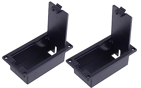 FUNOMOCYA 2stücke Batterie Box Für Gitarren Und Bässe Mit Aktivem Tonabnehmer Aus Sicheren Und Hochwertigen Materialien Und Elegant Leicht Anzubringen Und Auszutauschen